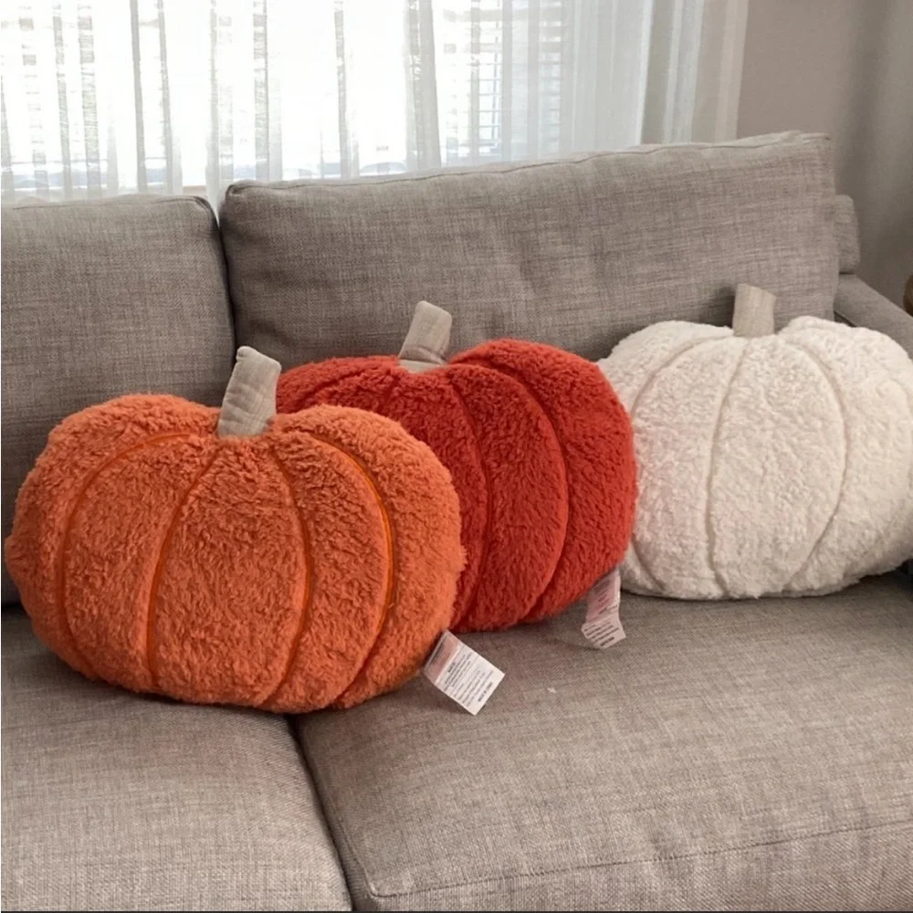 Bedding | Farmhouse By Rachel Ashwell Pumpkin Pillow Set | Poshmark
